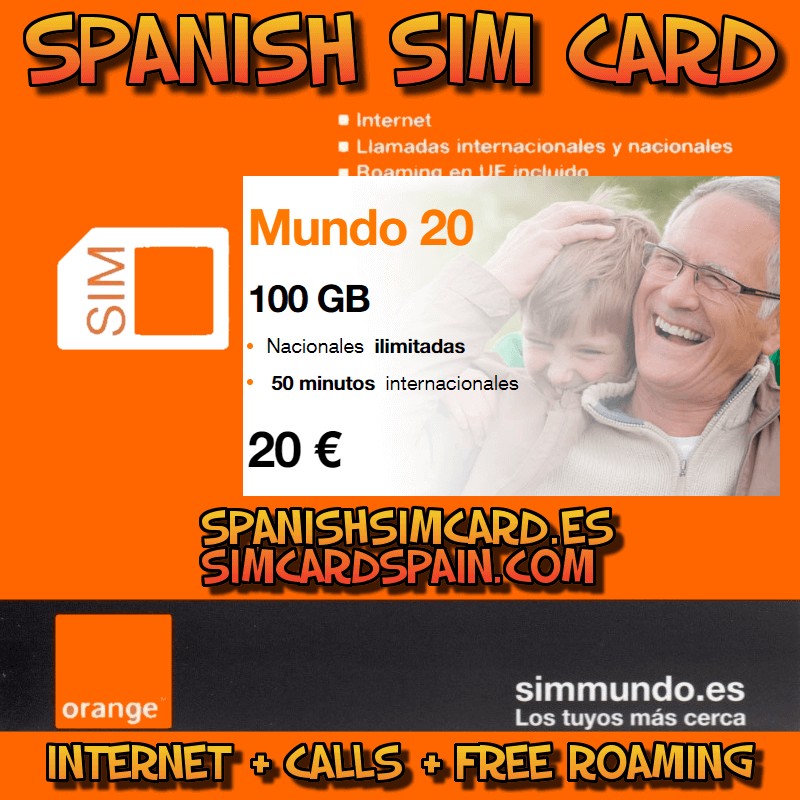 Tarjeta Sim Prepago Orange Mundo con 5€ de Saldo, Activacion con Tus Datos  - AliExpress